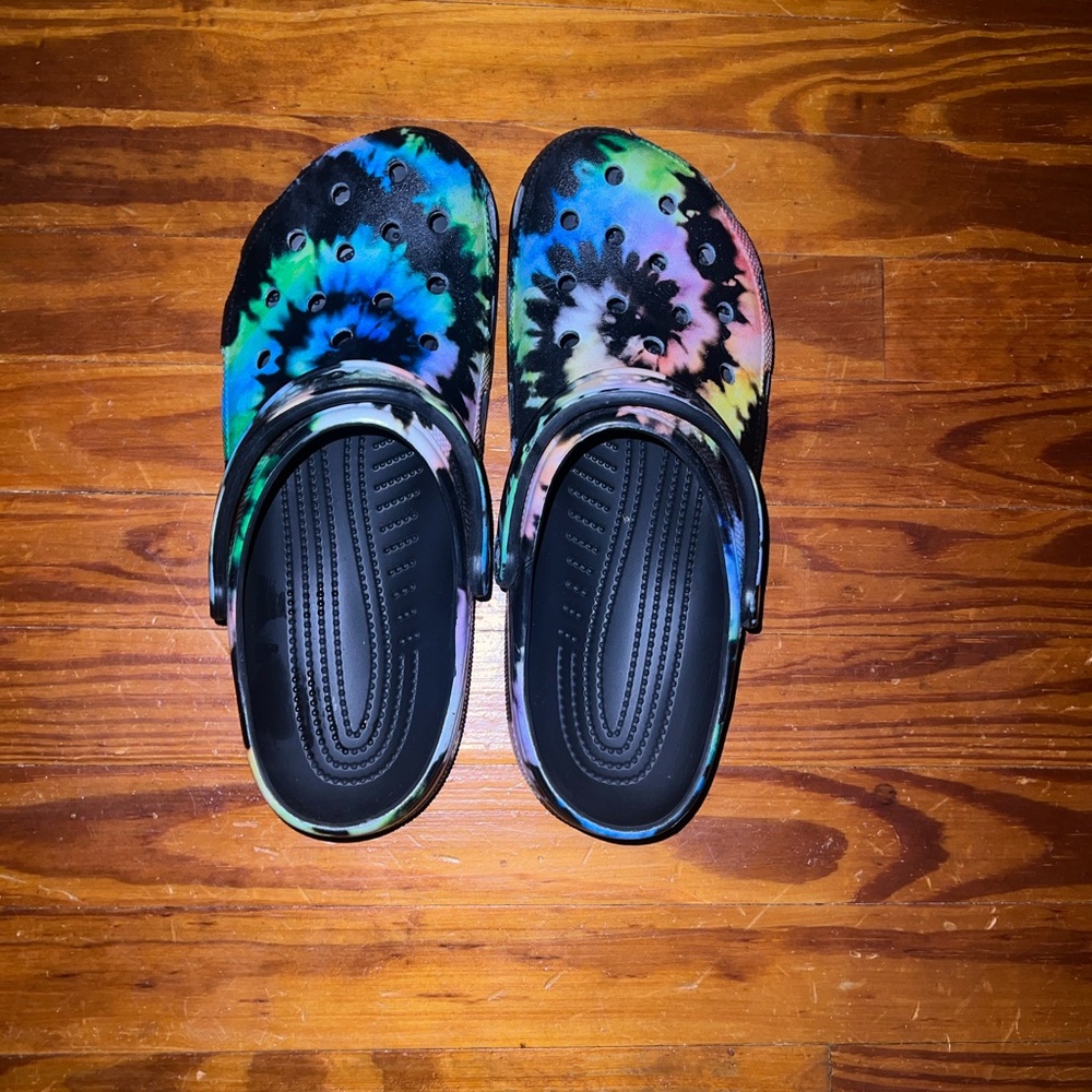 Tie-Dye Mens Crocs